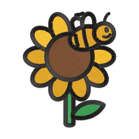 Bee on a Sunflower